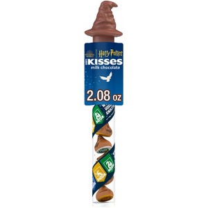 HERSHEY'S Kisses Milk Chocolate Harry Potter Halloween Candy Cane - 2.08oz - 1 of 4