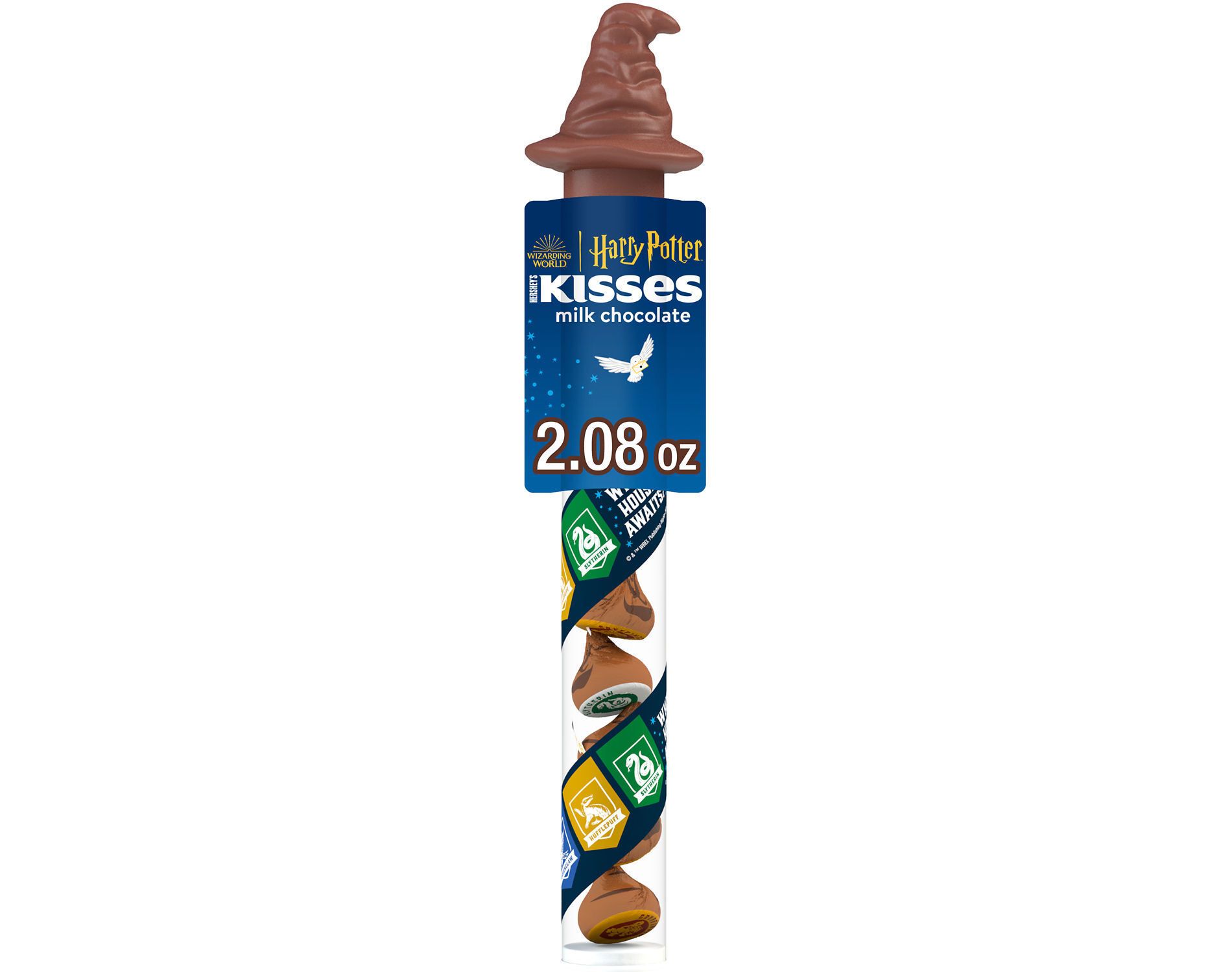 HERSHEY'S Kisses Milk Chocolate Harry Potter Halloween Candy Cane - 2.08oz
