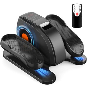 Dexmalle Under Desk Elliptical Machine with Remote Control  and Display Monitor,Black - 1 of 4