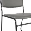 Flash Furniture 5 Pack HERCULES Series 500 lb. Capacity High Density Stacking Chair with Sled Base - 3 of 4