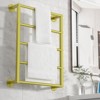 SUGIFT Wall Mounted Stainless Steel Towel Storage Rack - 3 of 4