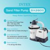 Intex Above Ground Pool Sand Filter Pump Bundled with Replacement Hose (2 Pack) - image 4 of 4