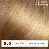 Clairol ColorStrong Ammonia Free Permanent Hair Color Dye Kit - 8 Medium Blonde - 3 of 4