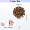 Unique Bargains Flower Lapel Pins Stick Brooch for Men Wedding Graduation 1 Pc - 3 of 4