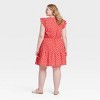 Women's Flutter Short Sleeve Mini Skater Dress - Universal Thread™ - 2 of 3