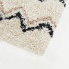 Balta Rugs 5'3"x7' Catrin Geometric Shag Area Rug Charcoal - 4 of 4
