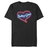 Men's Britney Spears Jean Neon Heart T-Shirt