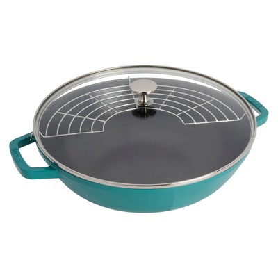 STAUB Cast Iron 4.5-qt Perfect Pan