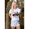 Farm Fresh Christmas Tree Truck Graphic T Shirt Men or Women Brisco Brands - 4 of 4