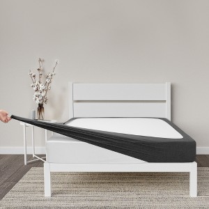 Ultra Soft Easy To Install Stretch Box Spring Cover - 1 of 4