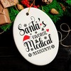 Santa’s Favorite Medical Assistant Christmas Ornament, Administrative Gift, Nursing, and More| OrnamentallyYou - 4 of 4