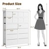 Tall Dresser for Bedroom, Dressers & Chests of Drawers with 16 Drawers, Large Fabric Dresser for Storage and Organization - 2 of 4