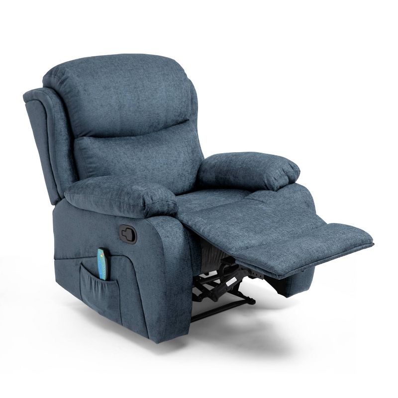 Porterdale Contemporary Pillow Tufted Massage Recliner Charcoal - Christopher Knight Home, 5 of 13