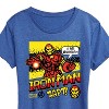 Women's - Marvel - Iron Man 8 Bit Pixelated Short Sleeve Graphic T-Shirt - 2 of 4