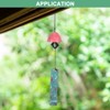 Unique Bargains Metal Vintage Outdoor Wind Chime 2.6" x 17.5" Bronze Tone 1 Pack - 4 of 4