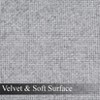 Washable Chenille Modern Solid Non Slip Throw Carpet Indoor Low Pile Contemporary Runner Rug Dark Grey 2 x 6(ft) - 4 of 4