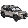 2024 Toyota Land Cruiser 250 Prado Meteor Shower Silver Metallic 1/64 Diecast Model Car by Paragon - 3 of 4