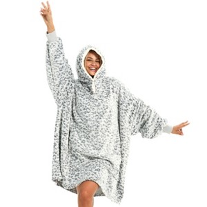 ADR Adult Wearable Blanket, Sweater Hoodie, Blanket with Sleeves for Men & Women Oversized Sweatshirt - 1 of 3