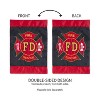 Evergreen Flag Fire Department Garden Applique Flag - 4 of 4