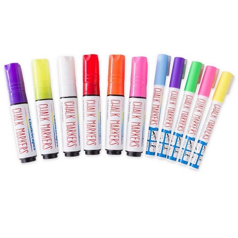 Versachalk 8ct Liquid Chalk Markers Metallic Colors 5mm Tip : Target