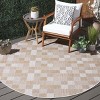 Courtyard CY8676 Power Loomed UV Resistant, Stain Resistant, Non-Shedding Indoor/Outdoor Rugs - Safavieh - 2 of 3