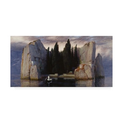 Arnold Bocklin 'The Isle of the Dead' 16''x32'' Canvas Print