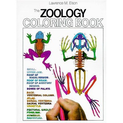 Zoology Coloring Book - (Coloring Concepts) by  Lawrence M Elson (Paperback)