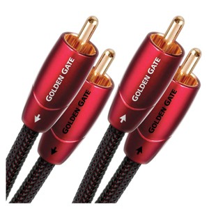 AudioQuest Golden Gate RCA Male to RCA Male Cable - 9.84 ft. (3m) - 1 of 4