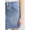 Women's Fray Hem Denim Skirt - Democracy - 3 of 4