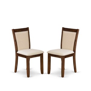 HomeStock 5-Piece Sand Blasted Black Finish Solid Wood Top Dining table with 4 Chairs - 1 of 4