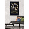 Trends International MLB Milwaukee Brewers - Neon Helmet 23 Framed Wall Poster Prints - 2 of 4