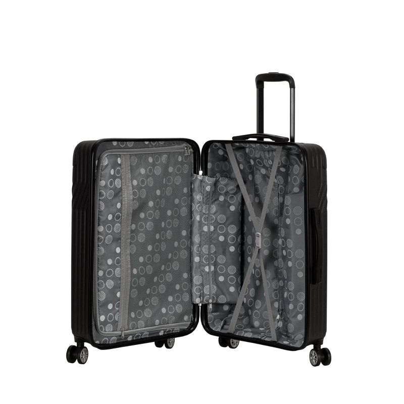 Rockland Pista 3pc Hardside ABS Non-Expandable Luggage Set, 5 of 8