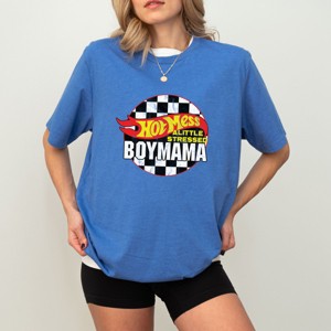 Simply Sage Market Hot Mess Boy Mama Short Sleeve Tee - 1 of 4