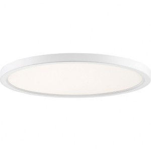 Quoizel Lighting Outskirts 1 - Light Flush Mount in  Fresco - 1 of 2