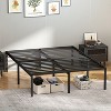 BestMassage 18 Inch Bed Frame High Metal Platform Bed Frame(Black) - 2 of 4
