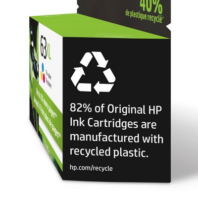 HP 63XL Single Ink Cartridge - Tri-color (F6U63AN_140)