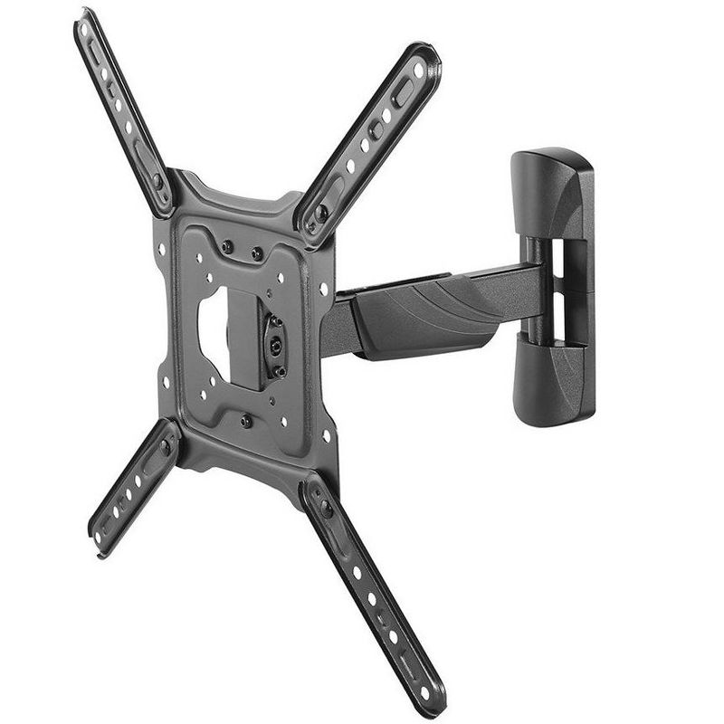 Monoprice Essential Full Motion TV Wall Mount Bracket Low Profile For 23" To 55" TVs up to 77lbs, Max VESA 400x4, 5 of 7