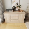 FUFU&GAGA Smart Hidden - Storage Sideboard with NFC Unlock - Modern Wooden Cabinet for Home Privacy & Organization - 2 of 4