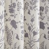 Exclusive Home Silhouette Floral Light Filtering Grommet Top Curtain Panel Pair - image 2 of 4