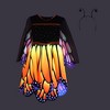 Kids' Glows under Blacklight Monarch Butterfly Costume Dress - Hyde and EEK! Boutique™ - 4 of 4