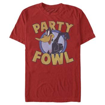 Men\'s : Target Duck Overthinking T-shirt Daffy Looney Tunes