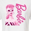 Women's - Barbie - Pink Doll Closeup Cropped Graphic T-Shirt - 2 of 4