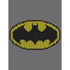 Batman Pixel Logo Boy's Charcoal T-shirt - 2 of 3