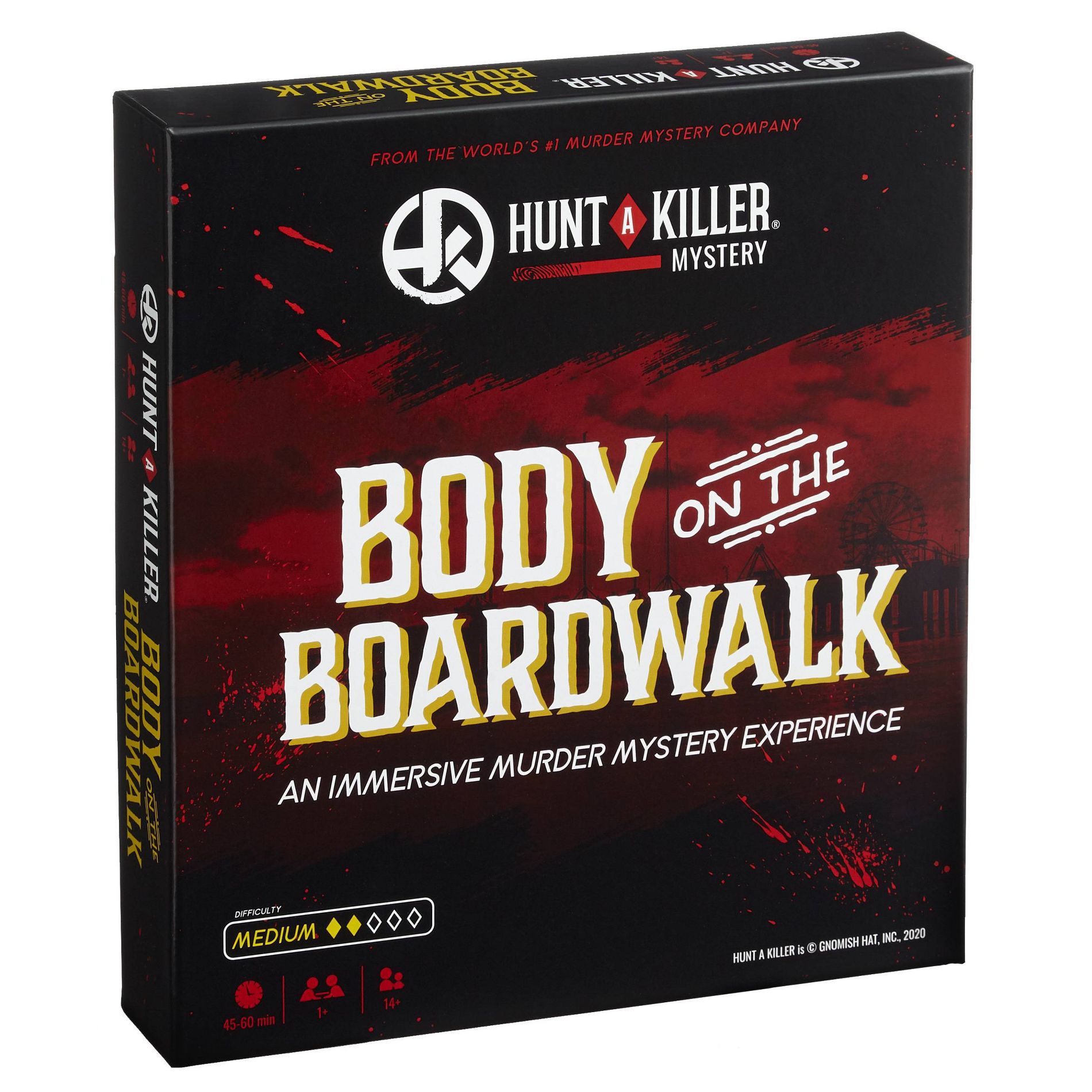 Hunt A Killer Body On The Boardwalk Board Game: Mystery Games for Creative Thinking & Problem Solving