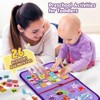 Etokfoks Toddler Busy Board Montessori Sensory Activity Book 1 Piece Educational Toy Ages 3 to 5 Travel Learning Board - 3 of 4