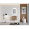 22'' Wall-Mounted Bathroom Vanity With Ceramic Sink Easy Assembly Modern Bathroom Storage Cabinet - 3 of 4