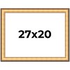 PosterPalooza | Traditional Gold Picture Frame - UV Acrylic, Backing Board, Hanging Hardware Included - 2 of 4