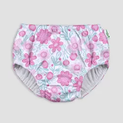 i play by green sprouts Girls Pull-up Reusable Absorbent Swim Diaper 