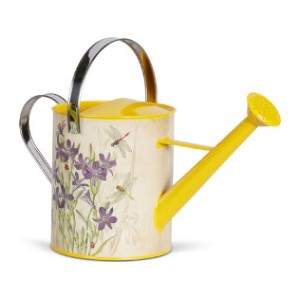 Arett Metal Garden Watering Can, 2 Gallon Capacity, Yellow - 1 of 1