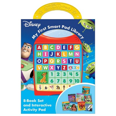 Disney My First Smart Pad Electronic Activity Pad And 8-book Library Box  Set : Target